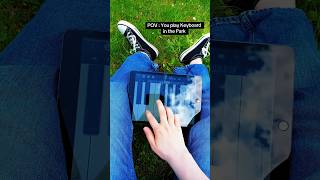 POV: You play Keyboard in the Park 🎹 💫 #linuskeyboard #piano #pianotutorial #pianomusic #keyboard