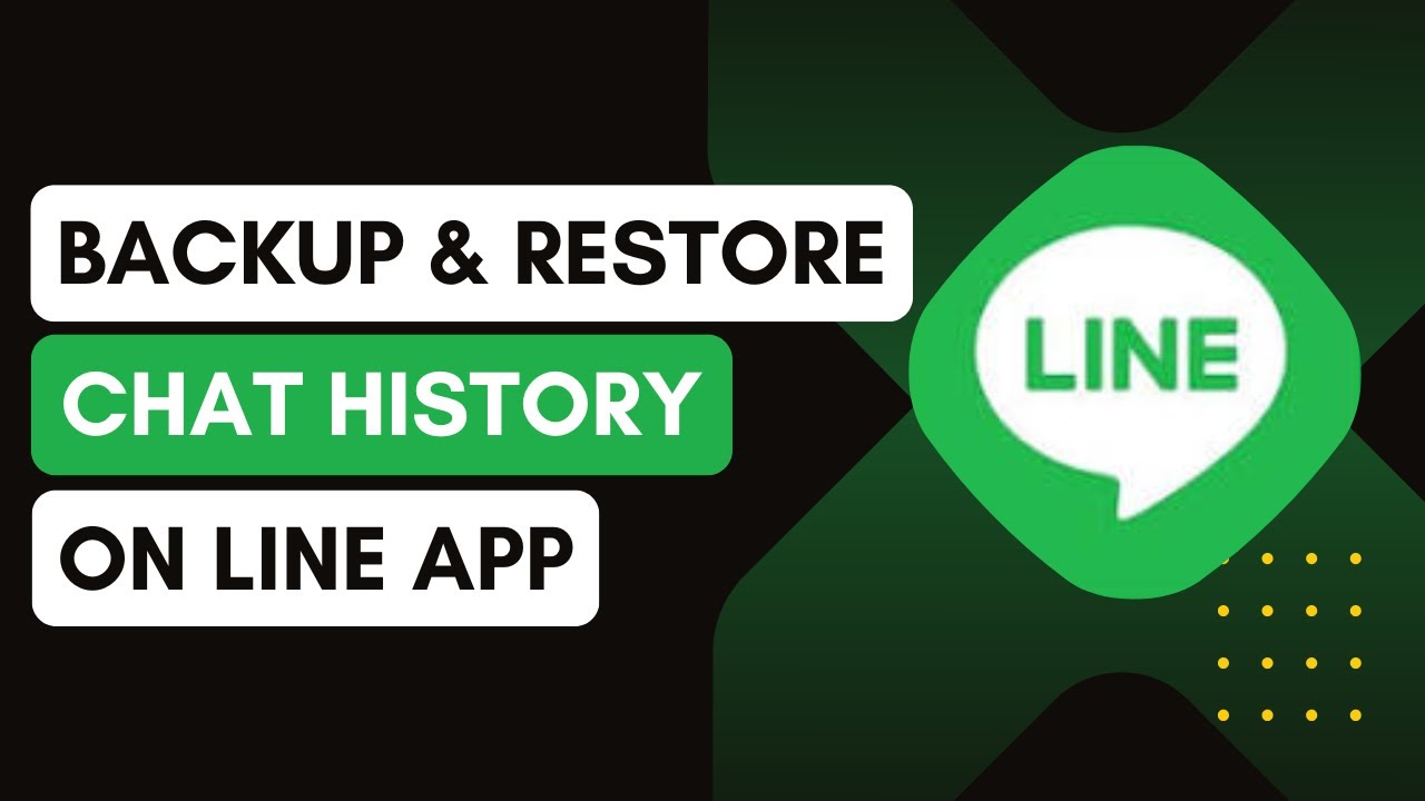 Chat Back Records How To Back Up And Restore Chat History On Line App ! - YouTube
