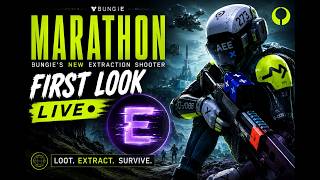 MARATHON First Look LIVE 🔥 Bungie’s Extraction Shooter Finally Here