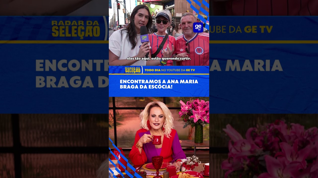 ANA MARIA BRAGA VAI PARTICIPAR DA COPA DO MUNDO NA GE TV? KKKKKKKKKKKK | #shorts | RADAR DA SELEÇÃO