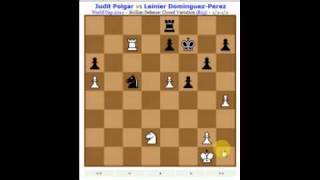 Chess World.net : World Cup 2011: Judit Polgar's vs Lenier Dominguez - Sicilian Defense