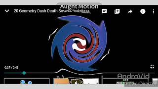 Geometry Dash Death Sound All Video Editor A-Z Multi Rendering