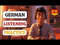 Hörverstehen für Anfänger - Kannst du die Geschichte verstehen? | German Listening Practice A1-B2
