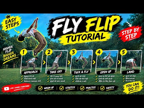Fly flip tutorial ✨🔥