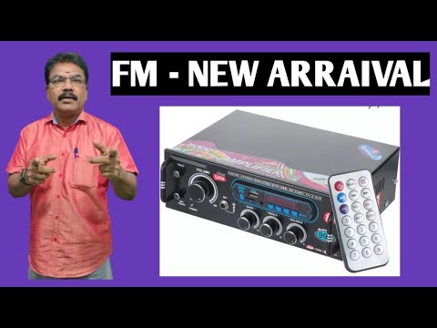 FM USB new technology with ac and battery - YouTube