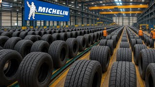 How Car Tires Are Made Inside Michelin’s Massive Production Line