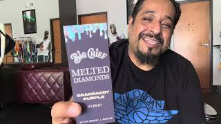 Big Chief Melted Diamond Disposable (Granddaddy Purple) Review