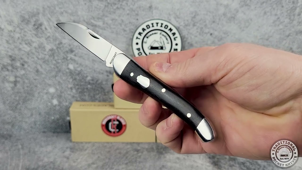 RoseCraft Blades French Broad Jack Black Sandalwood (RCT007-BW