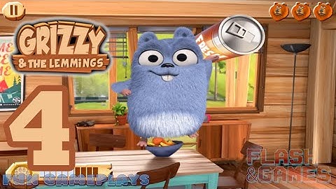 Grizzy and the Lemmings Whack a Lemming - Gameplay Walkthrough - Part 4 (Android, IOS)