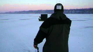 Motorized Ice Shanty Presque Isle