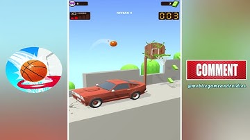 Bounce Dunk - Gameplay Walkthrough Part 1 All Levels (Android, Ios)