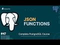 Learn JSON Functions Fully in PostgreSQL in Farsi #47 | Farhad Rahimi Klie