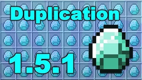 Minecraft Working Duplication - Diamonds and Rail Track in 1.5.1 !!!