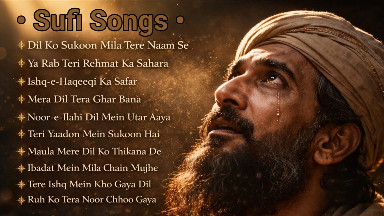 Non Stop Sufi Songs 💛 Heart Touching & Emotional Kalam | Soulful Islamic Sufi Music 