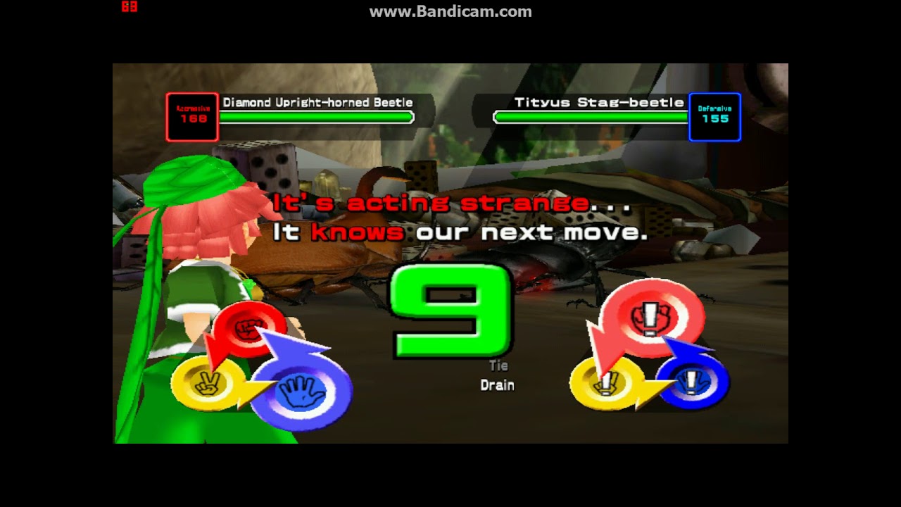 Mushiking Diamond Upright Horn Beetle Gameplay