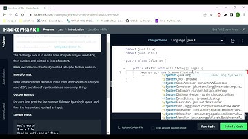 HackerRank Java - 8 ( End of File)