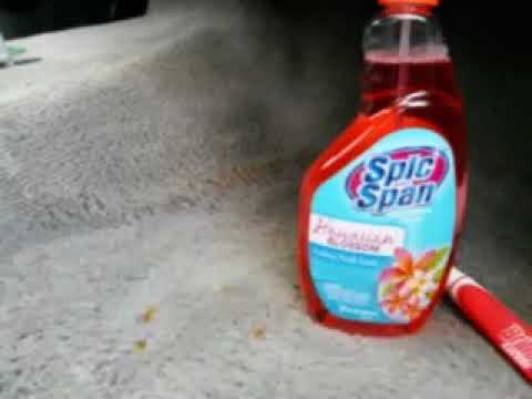 Spic span Hawaiian blossom carpet cleaning test review