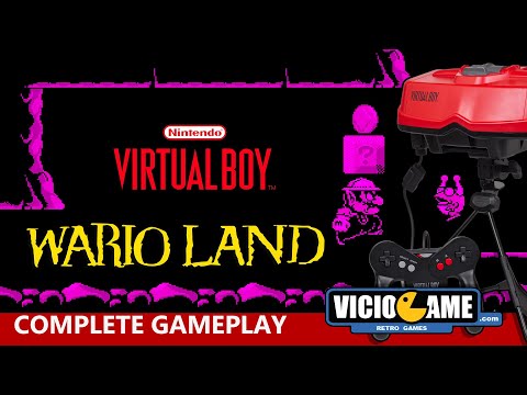 ? Wario Land (Virtual Boy) Complete Gameplay