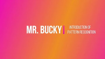#2  Introduction of Pattern Recognition | Pattern Recognition | By Mr Bucky | in Hindi