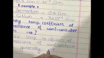 Why Temperature coefficient of resistance of semiconductor is negative?