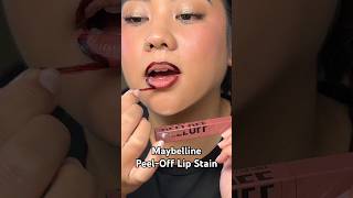 A New Drugstore Peel-Off Stain from Maybelline!? #lipstain #peeloff #maybelline
