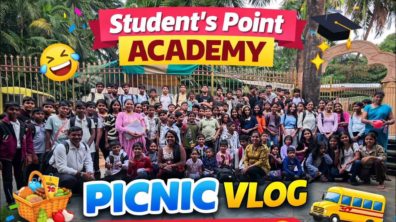 Student’s Point Academy Picnic Vlog | Water Kingdom Fun & Memories 🚌🎉 | Picnic Vlog | Mini Vlog
