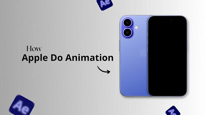 Viral Apple Text Animation | Make This in 1 Minute! | Tutorial | Motionora Matrix | after effects