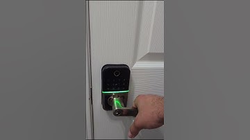 Keypad Smart Door Lock with Handle & Fingerprint – Secure & Convenient Keyless Entry