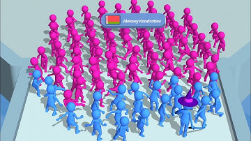 Join Clash 3D : Gameplay Walkthrough Part 14 - All Level (iOS, Android)