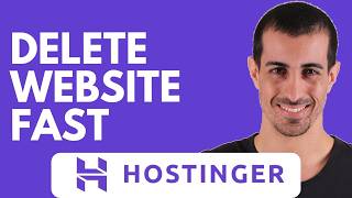 Delete Website in Hostinger Website Builder Easily (Beginner Guide)