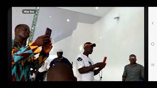 President Julius Maada Bio Tour the largest SLPP Party office in Kono District. 