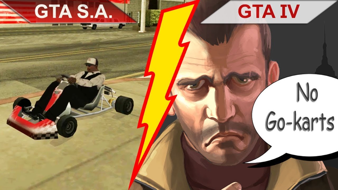GTA 3 vs GTA Vice City vs GTA San Andreas vs GTA 4 vs GTA 5