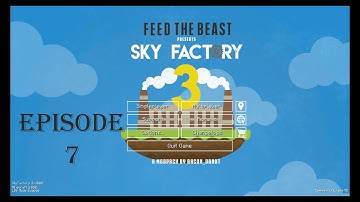 Minecraft FTB Skyfactory 3 Ep.7 {Automated Darkroom}