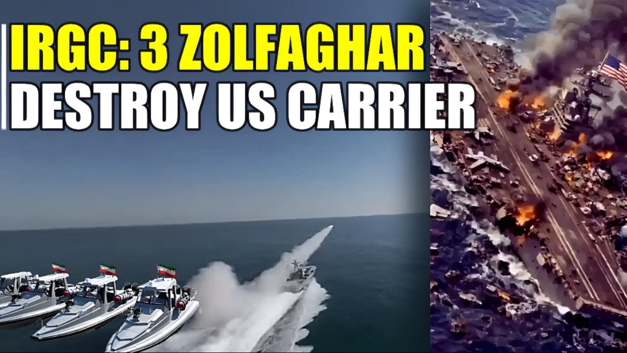 Скоростные катера класса «Зольфагар» иранского авианосца «Призрак» — настоящий кошмар для америка...