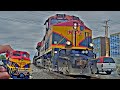 Locomotora ES44AC 4679 KCS, en O670 pasando por Reynosa,Tamulipas