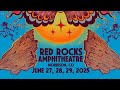 Widespread Panic - Jessica : Red Rocks w/ Chuck Levell ~ 2025