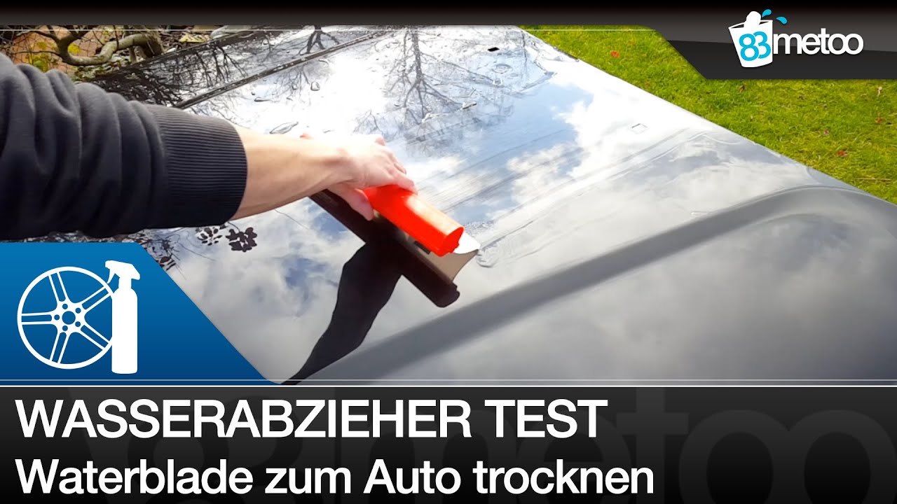 Profi Wasserabzieher aus Silikon zur Auto- und Lackpflege