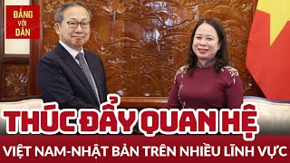 Quyền Chủ tịch Võ Thị Ánh Xuân nước tiếp Đại sứ đến chào từ biệt | Tin tức CHÍNH TRỊ - XÃ HỘI