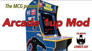 My First Arcade 1up Mod with 800 vertical arcade classics