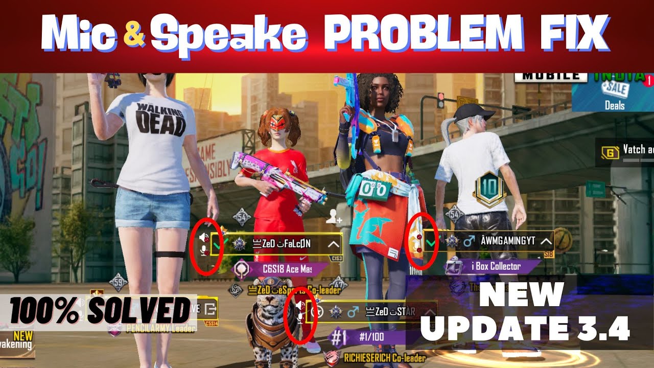 How to fix mic and speaker glitch in gmi Bgmi mic glitch problem