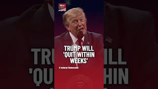 Donald Trump 'will quit within weeks and issue demand to JD Vance', expert predicts