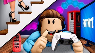 He Built A SECRET GAMING ROOM To Hide From His MEAN MOM! (A Roblox Movie)