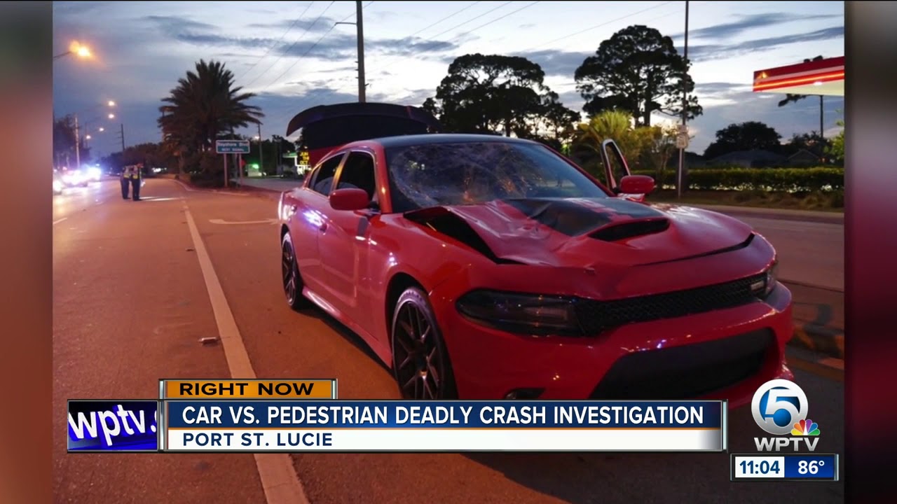 Port St. Lucie pedestrian identified in fatal crash - YouTube