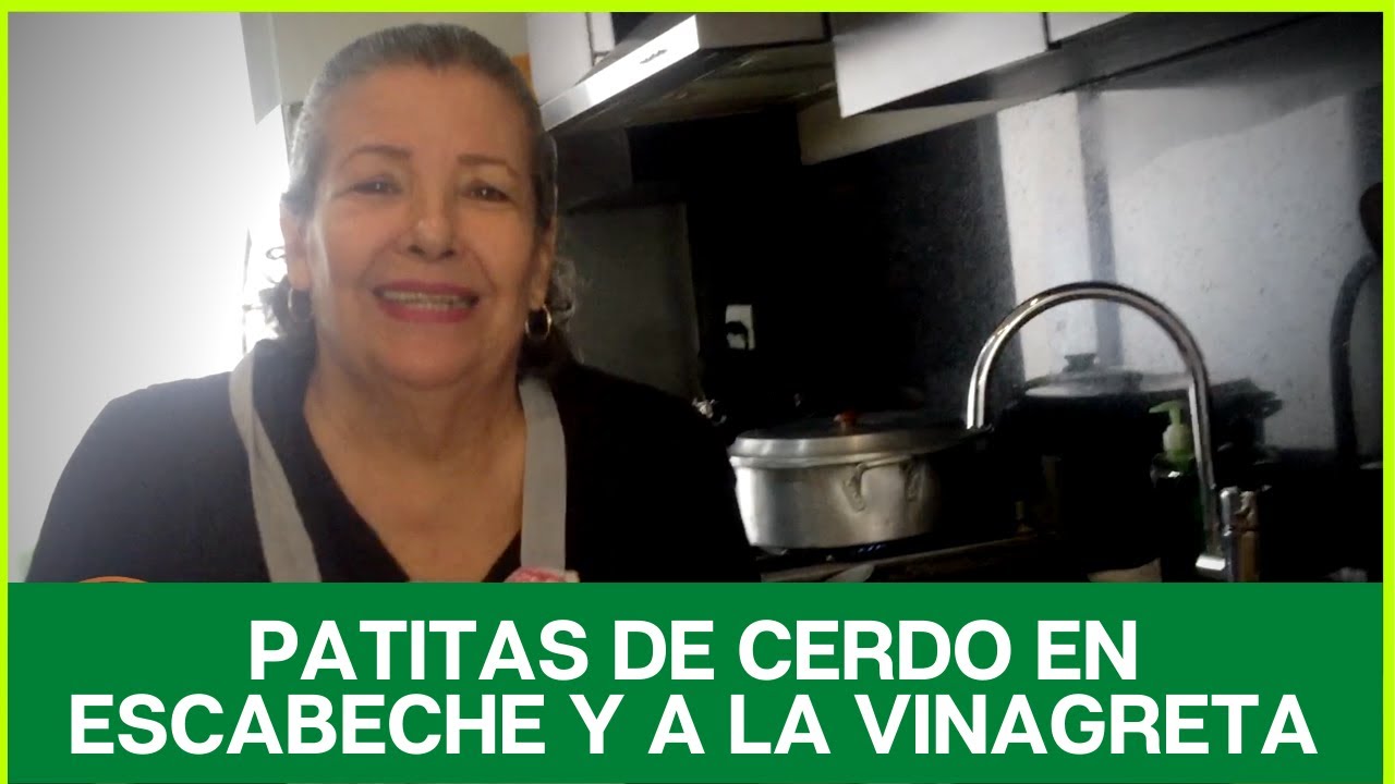 Patitas de Cerdo en Escabeche y a la Vinagreta | La Cocina Mexicana de Mamá Lupe