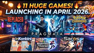 NEW HUGE Games Launching in April 2026! You MUST PLAY