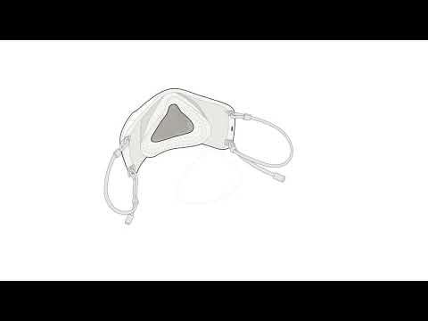 LG Puricare™ очиститель воздуха для ношения на лице Установка внутреннего покрытия