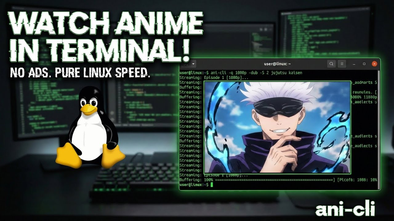 Stop Using Browsers! Watch Anime Like a Pro in Terminal 🛑🌐