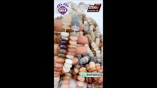 Natural Multi-Shade Moonstone Beads | Premium Raw Material for Jewellery Making
