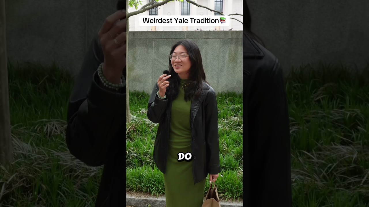 Street interview pt. 4 - Yale University #ivyleague #yale