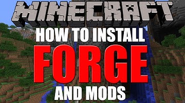 How to Install FORGE and Mods for Minecraft (SUPER EASY)